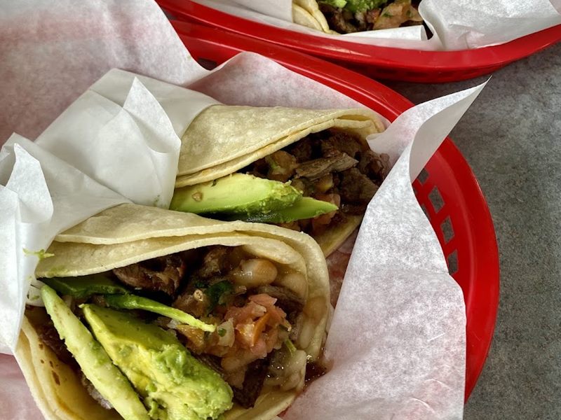 Super Taquería food